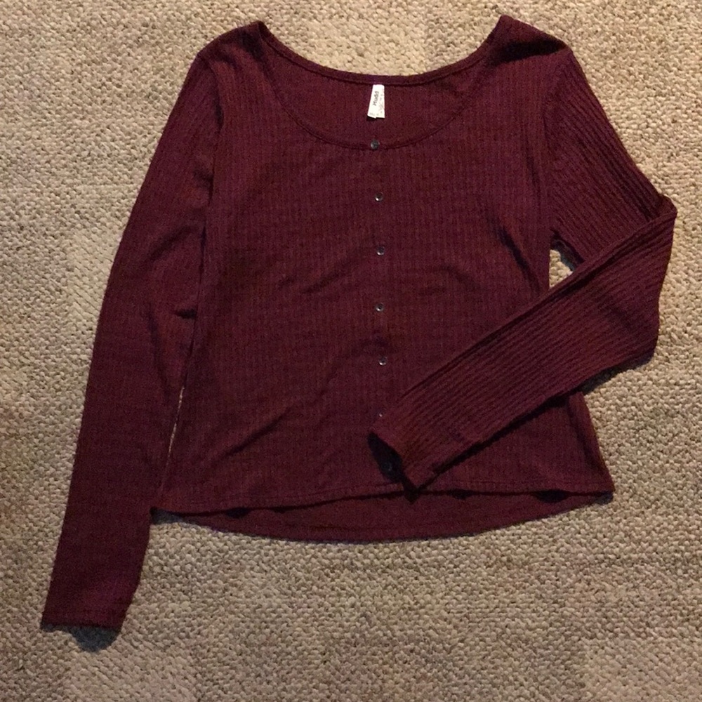 Maroon Long Sleeve